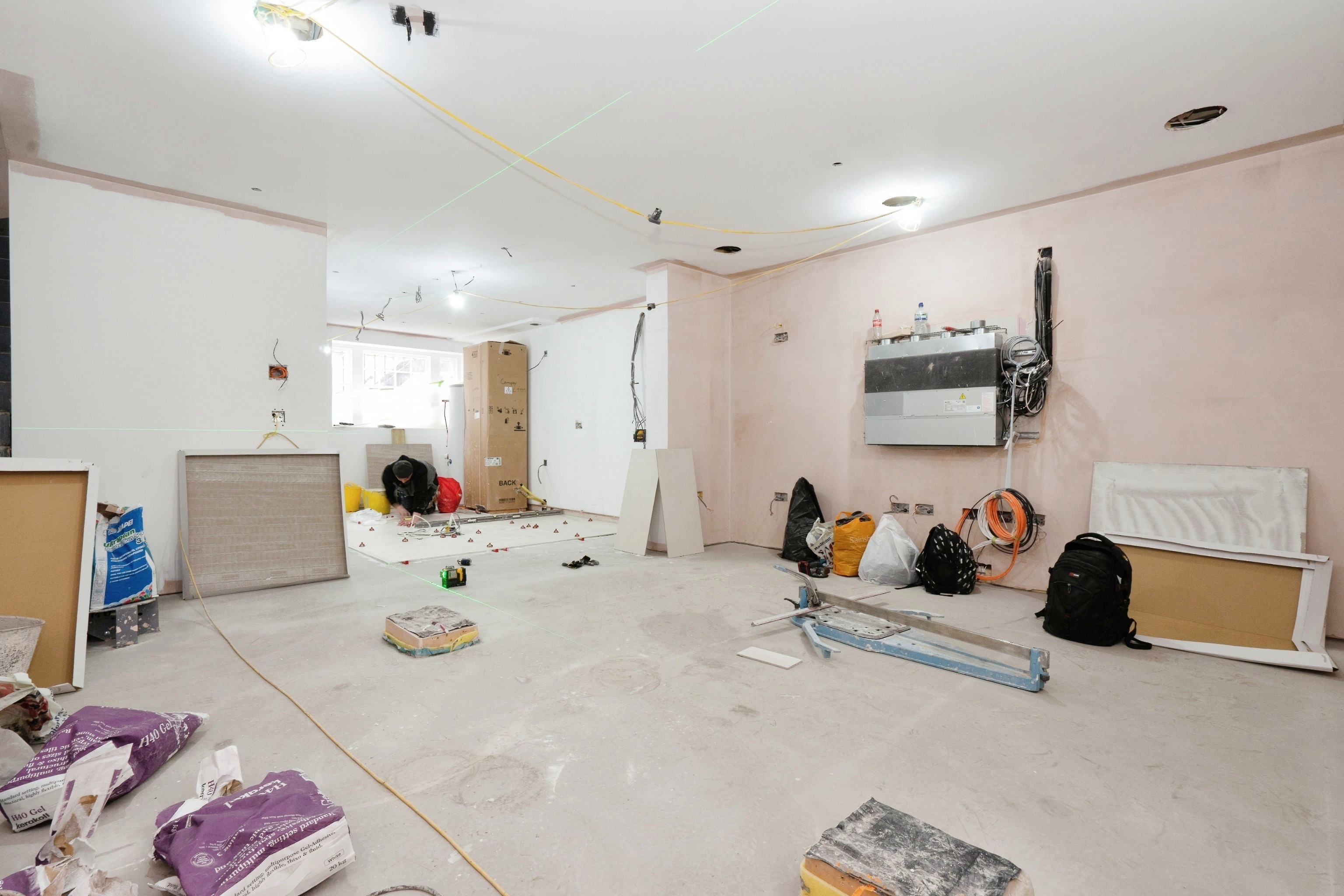 Kitchen extension and rear return